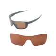 thumbnail image 5 of Walleva Brown Polarized Replacement Lenses for Oakley Straightback Sunglasses, 5 of 5