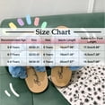 thumbnail image 2 of Mgmyaa Kids Bohemian Slide Sandals Non-Slip Soft Sole Beach Casual Shoes Durable Summer Outdoor Slippers (Ages 5-9), 2 of 3