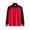 Red, variant on Womens Zip Up Sweatshirt Long Sleeve Color Block Tops Stand Up Collar Jacket With Zipper Pocket Wine 3XL