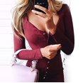 thumbnail image 6 of Idoravan Women's Dress Clearance Summer Women Sexy Long Sleeve Casual Party Nightclub Slim Cocktail Dress, 6 of 9