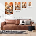 thumbnail image 5 of Happy Thanksgiving Maine Coon Give Thanks Fall Beanie Scarf Welcome Vertical Matte Canvas Poster Cat Lover Kitten Owner Gifts Wall Art Home Decor - 00020, 5 of 5