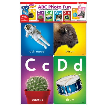 UPC: 0078628190076 | ABC Photo Fun Learning Set by TREND enterprises Dry Erase Learning Set Ages 4-8