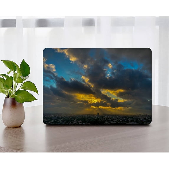 KSK KAISHEK Hard Shell Cover Compatible Old Version MacBook Air 13 inchs 2017 - 2014 2013 2012 2011 2010 A1369 & A1466, Sky Series 0223