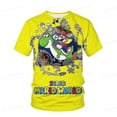 thumbnail image 4 of Super Mario 2023 Ropa nueva camiseta para niños camiseta de verano Mario Brothers Fantasy Super Mario Boys Ro, 4 of 4
