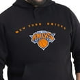 thumbnail image 7 of Men's G-III Sports by Carl Banks Black New York Knicks Adaptive Team Arc Fleece Hoodie, 7 of 7