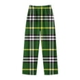 thumbnail image 1 of Kids' Fashion Regular Plaid Flannel Pants Leggings, 1 of 4