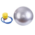 thumbnail image 3 of Balance Ball Silla Cola Pilates Ball Antideslizante Heavy Duty con bomba Ejercicio Ball Yoga 75cm Plata, 3 of 8