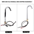thumbnail image 3 of Sink Sensor Faucet, G1/2in Thread Stainless Steel Automatic Induction Water Faucet Infrared Single Cold Tap Hands Free Touchless Sink Faucet With Control Box For Kitchen Bathroom, 3 of 8