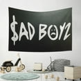 thumbnail image 5 of Junior H $Ad Boyz Tapestry Wall Hanging Home Decoration Wall Blanket Dormitory Living Room Bedroom Backdrop Poster( 60x40inch), 5 of 7
