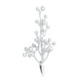 thumbnail image 1 of Fleurs 6 Pcs Pics Baies Rouges Branches de Houx avec Clips pour Noël Mariages Remplissages de Vases Arrangements Floraux, 1 of 3