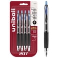 thumbnail image 1 of Gel Pen Uni-Ball Signo 207 0.7mm Blue Ink 4-Pack, 1 of 8