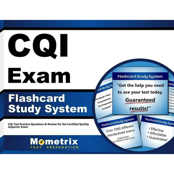 Cqi Exam Flashcard Study System : Cqi Test Practice Questions & Review for the Certified Quality Inspector Exam (Cards)
