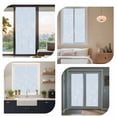 thumbnail image 7 of Blue Dandelion Window Privacy Film, Spring Modern Minimalist Country Flower Static Cling UV Sun Blocking Heat Control Window Tint Day and Night, Non-Adhesive One Way Privacy Cover 29.5''x78.7'', 7 of 7