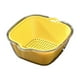 thumbnail image 2 of Almacenamiento y organización de la cocina, cesta organizadora de cocina, escurridor de plástico apto para alimentos, contenedor de almacenamiento que ahorra espacio para verduras, cesta de drenaje de, 2 of 7