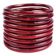 thumbnail image 3 of Juego de 9 pulseras budistas Jonc, joyería ligera con lazo y purpurina, pulsera de silicona para mujeres y niñas Buda, 3 of 5