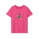 thumbnail image 1 of Camiseta de mujer con cuello redondo, elegante camiseta de manga corta para caminar, trabajar, mujer S, 1 of 7
