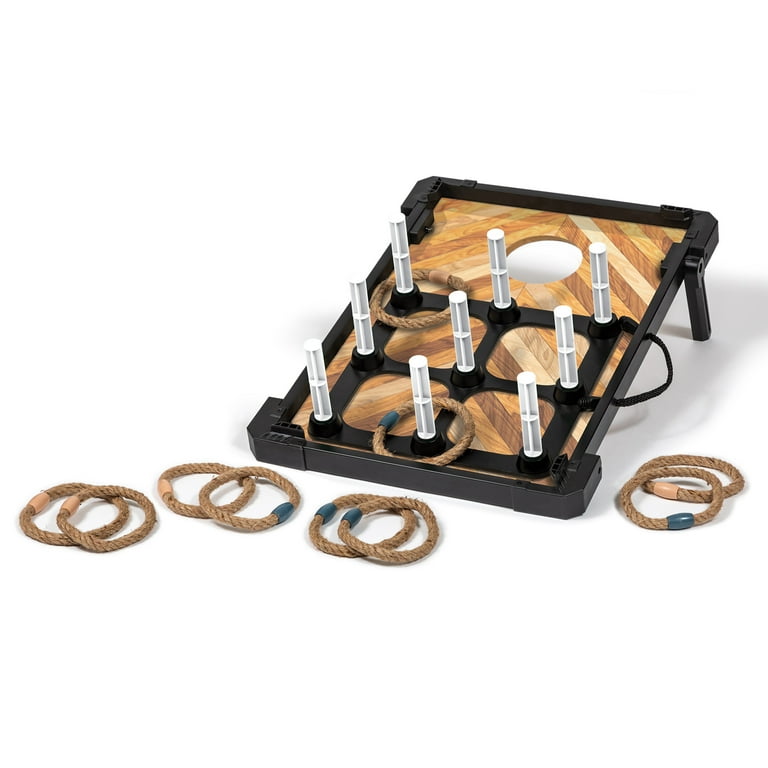 EastPoint 3-in-1Tailgate Toss Game Set - Cornhole, Tic Tac Toe