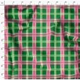 thumbnail image 3 of Soimoi Poly Georgette Fabric Check Check Fabric Prints By Yard 52 Inch Wide, 3 of 4