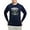 Navy, variant on - Ghostly Spells Men's Long Sleeve T Shirt - Long Sleeve Dark T-Shirt