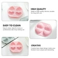 thumbnail image 2 of Moldes para hornear en forma de corazón de 4 piezas Moldes para pasteles de silicona de 4 cavidades Moldes para pasteles, 2 of 6