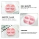 thumbnail image 2 of Moldes para hornear en forma de corazón de 4 piezas Moldes para pasteles de silicona de 4 cavidades Moldes para pasteles, 2 of 6