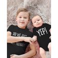 thumbnail image 6 of Big Brother/Sister Little Brother/Sister Set Gift For Siblings Baby & Toddler Child Black 2T / Baby Black 24M (18-24M), 6 of 10