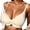 Beige, variant on Alun Womens Seamless Smooth No Underwire T Shirt Bras with Light Push up and Side Support for Daily Wear Deep V-Neck Lightweight Breathable Solid Color Bralettes Khaki S