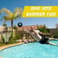 thumbnail image 4 of Play Platoon Swimming Pool Basketball Hoop Poolside Above Ground Games for Family - Backboard Adjustable Height 3-4 Feet, Includes PU Leather Basket Ball & Air Pump - Great for Inground Pool Deck, 4 of 9