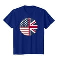 thumbnail image 4 of ORT American Flag T Shirt Patriotic Shirts Women 4th of July Tee Tops Crewneck Summer T-Shirt(Z3-Blue,S), 4 of 4