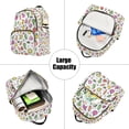 thumbnail image 5 of FORMRS Mini Backpack Purse for Women Travel Daypack Casual Shoulder Bag, Various Vegetables Pattern, 5 of 7