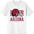 thumbnail image 3 of Phoenix Football Adult White Crew Neck Short Sleeve Tee-Large, 3 of 4