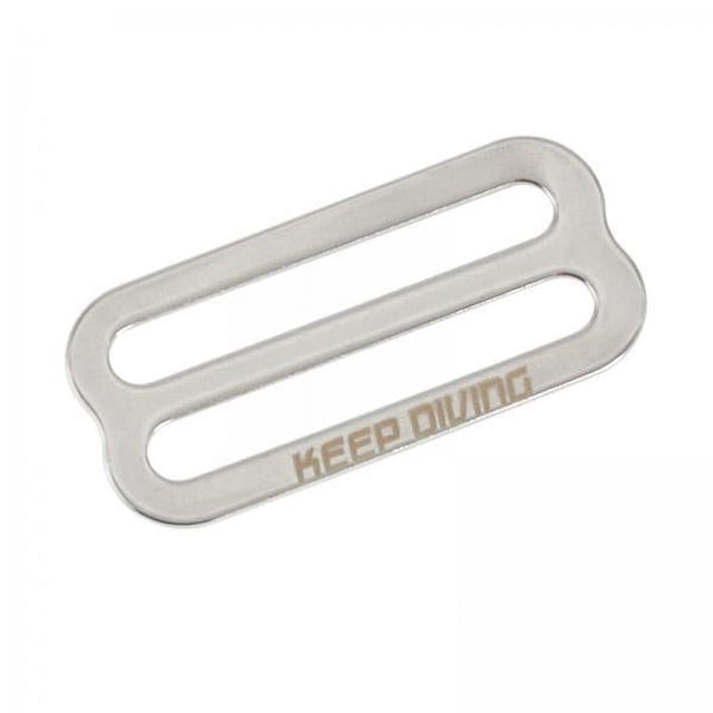 3x Cinturón de Peso de Buceo de Acero Inoxidable 316, Correa de Seguridad, Arnés de Hebilla, Tope Planeador, Cuerda BCD, Accesorios para Surf, Deporte 3 piezas