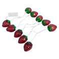 thumbnail image 2 of Red Strawberry Fruit Light String Children's Room Decoration Lamp 10LED, 2 of 8