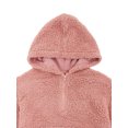 thumbnail image 3 of Planet Gold Girls High Pile Fleece Hoodie, Sizes 4-16, 3 of 4