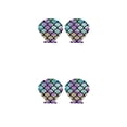 thumbnail image 3 of Sonducket 1 par de empanadas para pezones, pétalos de satén brillantes, conjunto elegante de protección para los senos, suministros de estilismo caparazón 2piezas Sonducket CBP393424, 3 of 5