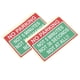 thumbnail image 1 of 2pcs Custom Car Signs No Parking Safety Warning Stickers, 1 of 4
