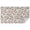 Paisley and Floral-1, variant on Paisley and Damask White Pattern Rectangle Tablecloth 60"x120", Waterproof Polyester Wipeable Spillproof Table Cover for Dining Camping Indoor and Outdoor Use