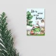 thumbnail image 5 of Wood Sign Life Is Better on The Farm Wooden Board Farm Animals Sheep Goat Watercolor Rustic Retro Farmhouse Wall Hanging Plaque 12x8in Vintage Retro Wooden Plaque Decor for Kitchen Outdoors Living Ro, 5 of 6
