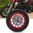 thumbnail image 4 of Mini Roues de Vélo, Roue de Moto hors Route Antirouille pour Moto hors Route 2 Temps 47cc 49cc Argent, Bleu, Rouge, 4 of 8