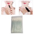 thumbnail image 3 of Pinceles de labios Oblicuos Villa de cristal suave Maquillaje desechable con contenedor Juego pa extensiones de pestañas delineador - Baoblaze Pinceles de labios, 3 of 8
