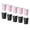 Paper Cups, variant on chaungfeng 10Pcs Halloween Paper Plates, Pink and Black Ghost Disposable Plates 7 Inch Cute Cartoon Ghost Decorative Round Plate for Halloween Party Birthday Table Decor