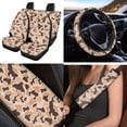 thumbnail image 2 of Jeiento 12 Pack Automotive Seat Covers Set Front & Back Car Seat Covers with Steering Wheel Cover Center Console Pad Coasters +Keychains for Women Men Duck Camouflage Hunting Auto Interior Decor, 2 of 7