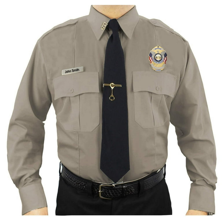 First Class Polycotton Long Sleeve Uniform Shirt - White