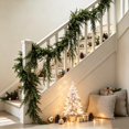 thumbnail image 5 of 2026 Christmas Indoor Home Decor 180cm Artificial Pines Garland Light Weight Christmas Greenerys Decor For Stair Railing Fireplace Mantel Holiday Ornament, 5 of 6