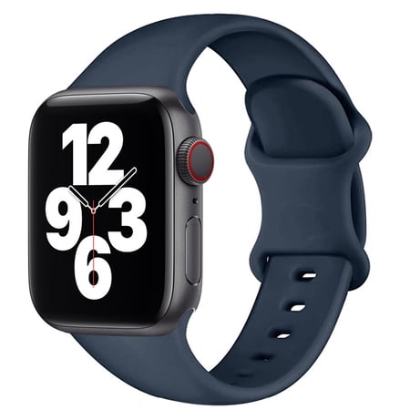 EIHAIHI Soft Silicone Sport Band for Apple Watch Bands 40mm 44mm 45mm 49m 38mm 42mm Men Women, Ajustable Breathable Silicone Band Wristbands Replacement for iWatch series 8 Ultra 7 SE 6 5 4 3 2 1 Nike