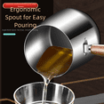 thumbnail image 6 of 304 Stainless Steel Walnut Deep Fryer With Basket 1.5L 2.0L Capacity Non-Slip, 6 of 9