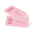 thumbnail image 2 of LNGOOR 50pcs Thank You Card Exquisite Card  For Business  Baby Shower  Wedding  Small Business  Graduation  Bridal Shower, 2 of 7