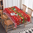 thumbnail image 6 of Tchckioa Red Christmas Bells Tablecloth,Waterproof Table Cover for Kitchen Decor,60x84 Inch Rectangle, 6 of 7