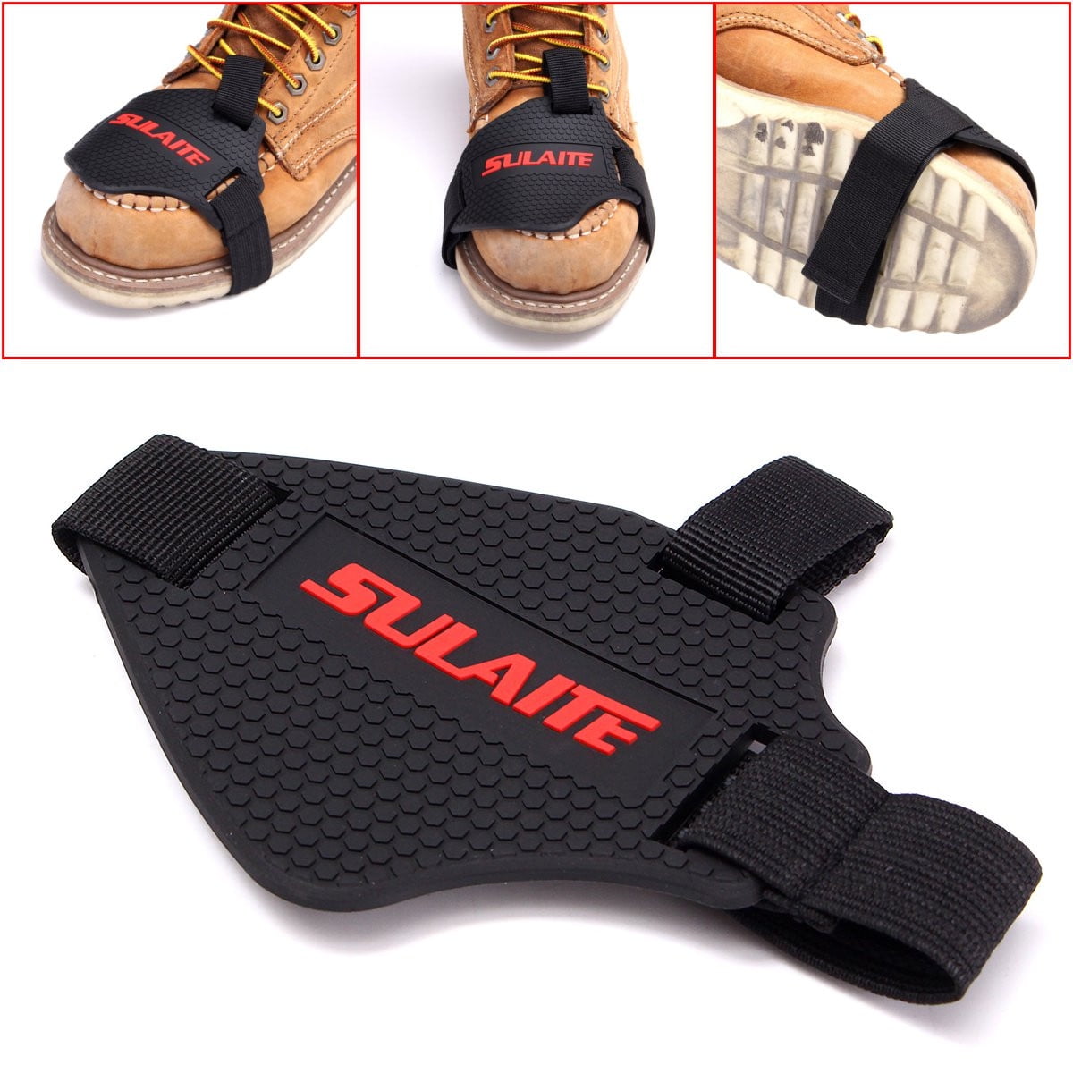 Motorcycle Gear Shifter Shoe Protector Leather Shifter Guards Boot Cover Gift