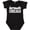 AB-Black, variant on Inktastic Chicago Skyline Grunge Boys or Girls Baby Bodysuit